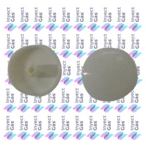 OR856 BOTON LUZ Y BUJIA BLANCO PARA COCINA VOLCAN COCINAS GAS