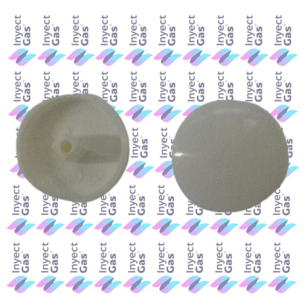 OR856 BOTON LUZ Y BUJIA BLANCO PARA COCINA VOLCAN COCINAS GAS