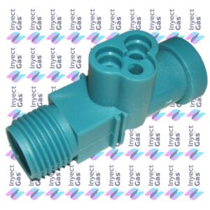 RV 6150 VENTURI PLASTICO 5/8"" DIAM 5.50 INTERIOR VERDE CALEFONES