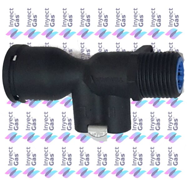 RV 4750 VENTURI PARA CALEFON UNIVERSAL  CU125/145 PLASTICA NEGRO LLAMA AZUL MOD ACTUAL LEGITIMA