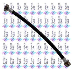 S 4388 FLEXIBLE NEGRO 1/2 - 1/2 DE 25 cm  ENMALLADO PARA AGUA
