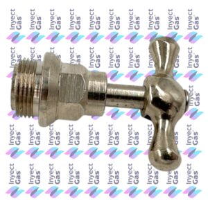C 2042 PARA CANILLA 1/2" CROMADA CON O´RING Y 1/2 CRUZ F.V ESTRIA FINA