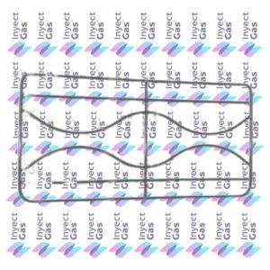 ES152 REJA DE PLANCHA PALACE S2 ENLOZADA (43,5 X 22,7 CM)