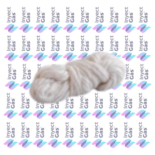 P 1007 AMIANTO (BOLSA X METRO) HILO BLANCO 4 MM