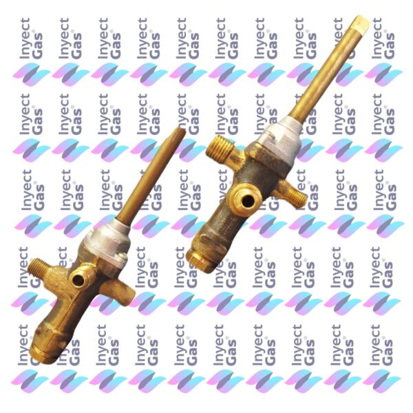RV 3391 VALVULA DE SEGURIDAD CALEFACTOR INPOPAR TANDILTA        VASTAGO PERILLA ENTRADA 1/8 VIROLA SALIDA 1/4 VIROLA PILOTO 1/8 PESTAÑA