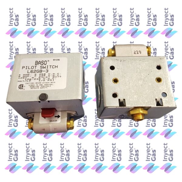 RV 3392 VALVULA DE SEGURIDAD CALEFACTOR JOHNSON INTERRUPTOR DE SEG 1/4" 220V