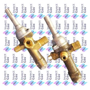 RV 3403 VALVULA DE SEGURIDAD CALEFACTOR ORBIS MOD NUEVO VASTAGO PERILLA ENTRADA 1/4 VIROLA SALIDA 1/4 VIROLA PILOTO 1/8 PESTAÑA