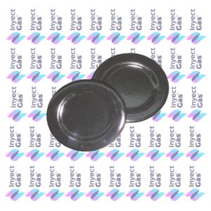 RV 4445 TAPA DE ALUMINIO PARA MECHERO DE COCINA  ESCORIAL ALUMINIO ESMALTE