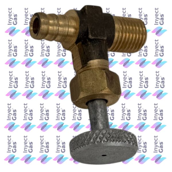 RV 4476 LLAVIN TIPO AGUJA 1/4 PICO X TOMAGOMA PARA GAS