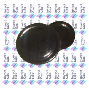 RV 4663 TAPA DE ALUMINIO PARA MECHERO DE COCINA  LONGVIE ALUMINIO ESMALTE CHICA