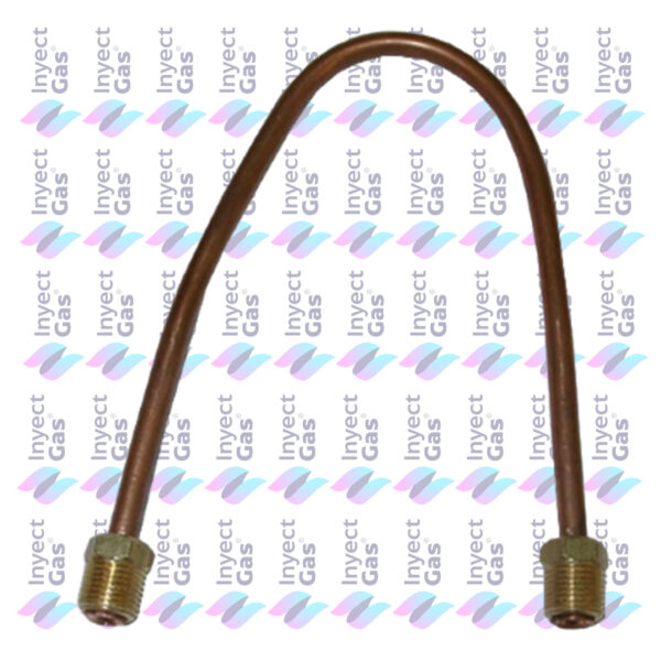 RV 4756 CAÑO DE CONEXIÓN PARA CALEFON DOMEC  CON NIVEL CORTO MACHO-MACHO 28 cm