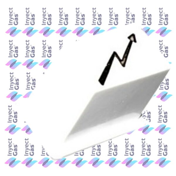 RV 5038 VOLANTE PARA CALEFACTOR ESKABE BLANCA BOTON ENCENDIDO RAYO