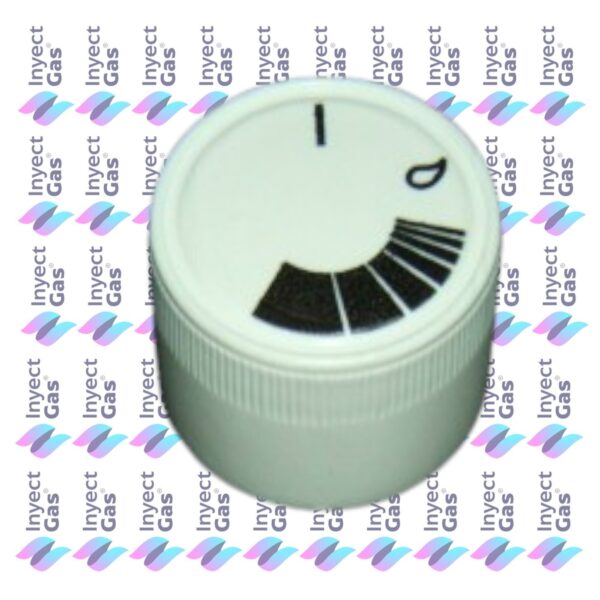 RV 5058 VOLANTE CALEFON LONGVIE BLANCA CC1 CUELLO CORTO BAQUELITA 12 MM