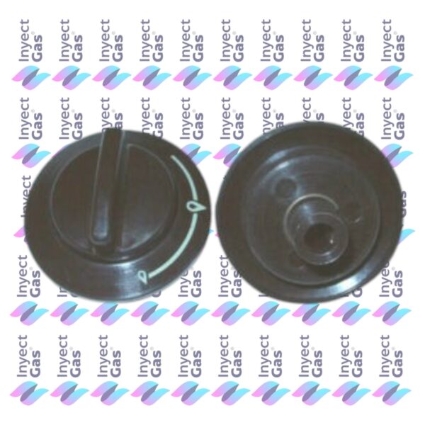 RV 5122 VOLANTE PARA COCINA ARISTON MARRON 2 PIEZAS HORNALLA