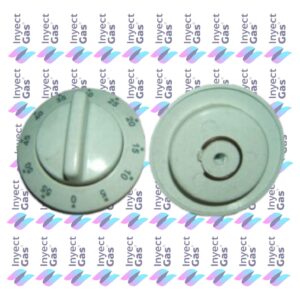 RV 5130 VOLANTE PARA COCINA ARISTON BLANCA 2 PIEZAS TIMER