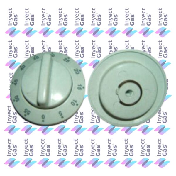 RV 5130 VOLANTE PARA COCINA ARISTON BLANCA 2 PIEZAS TIMER