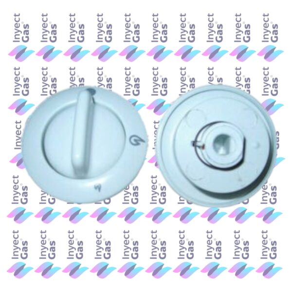 RV 5244 VOLANTE PARA COCINA DOMEC BLANCA 96 CON ARO Y RESORTE