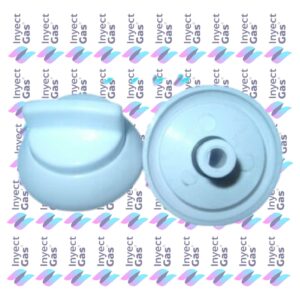 RV 5367 VOLANTE PARA COCINA LONGVIE BLANCA 00 CON TETON EN ARO - 6  mm