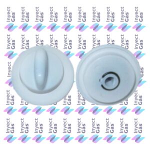 RV 5374 VOLANTE PARA COCINA LONGVIE BLANCA 02 LARGA VIDA 2 PIEZAS - 8  mm EMBUTIR CUELLO CORTO