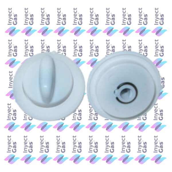 RV 5374 VOLANTE PARA COCINA LONGVIE BLANCA 02 LARGA VIDA 2 PIEZAS - 8 MM EMBUTIR CUELLO CORTO
