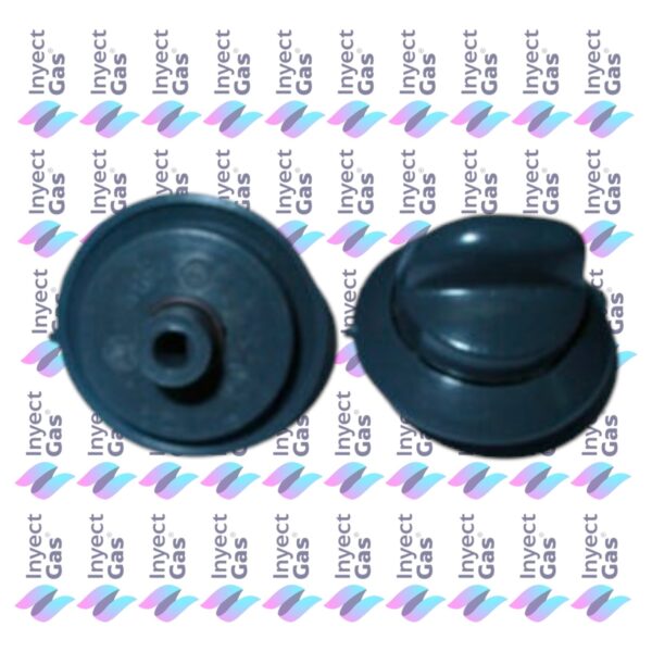 RV 5378 VOLANTE PARA COCINA LONGVIE GRIS OSCURO 02 LARGA VIDA 2 PIEZAS - 6 MM EMBUTIR CUELLO CORTO