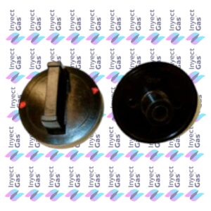 RV 5466 VOLANTE PARA COCINA ORBIS NEGRA COQUETA SIN ARO HORNO
