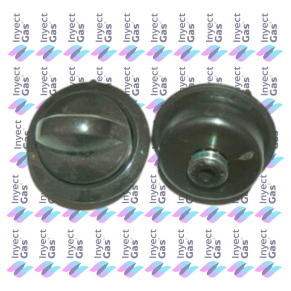 RV 5487 VOLANTE PARA COCINA ORBIS MARRON MACROVISION 874 CON MUESCA 6 MM