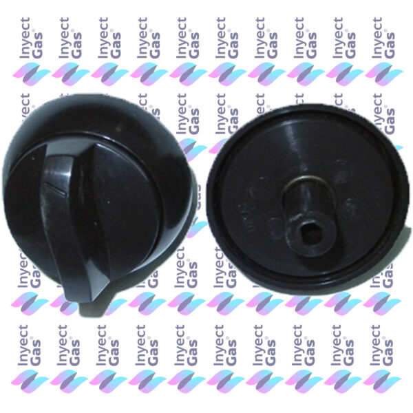 RV 5626 VOLANTE PARA COCINA VOLCAN/ORBIS MARRON 01 MODELO 2 PIEZAS 6  mm