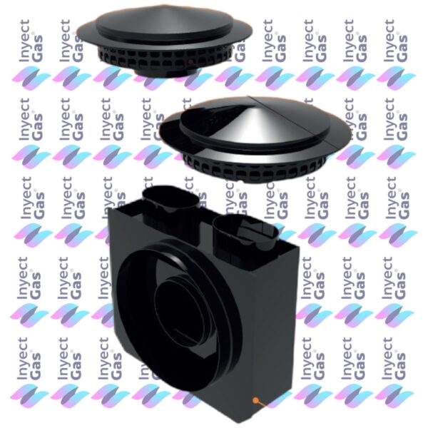 RV 6100 TIRAJES PARA CALEFACTORES COMPLETOS (CAÑO +SOMBRERO) ORIGINALES EMEGE PATAGONIA 9050/9055 TBU