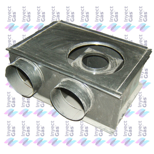 RV 6103 TIRAJES PARA CALEFACTORES COMPLETOS (CAÑO +SOMBRERO) ORIGINALES FOCO GRANDE 4000/6000 CAL TBU POSIC.CAÑO C D.I. 80 D.E. 150