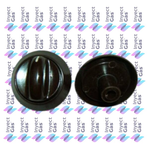 RV 6404 VOLANTE PARA COCINA OR-MAY MARRON PETIT CON ARO Y RESORTE - 8 MM CORTE ARRIBA HORNALLA