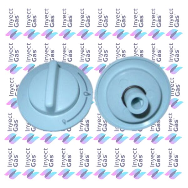 RV 6449 VOLANTE PARA COCINA ARISTON BLANCO 8 MM