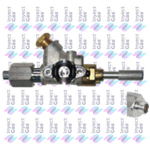RV 6543 VALVULA DE SEGURIDAD COCINA CON BRIDA ESKABE HORNO VASTAGO 8mm COAXIAL MULTIGAS MOD ACTUAL