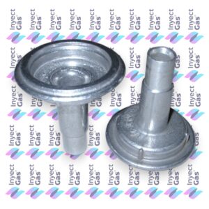 RV 6824 BASE DE ALUMINIO PARA MECHERO DE COCINA VOLCAN VERTICAL MODERNO GRANDE