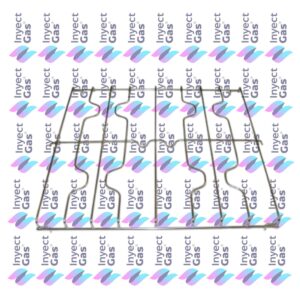 RV 4376 REJILLA DE PLANCHA PARA COCINA DAUCO ENTERIZA 50 X 47
