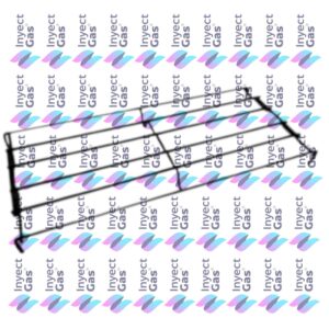 RV 4428 REJILLA DE PLANCHA PARA COCINA SIRENA DIVIDIDA (JUEGO) 20,8 X 49,3