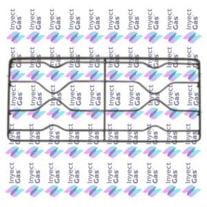 RV 6635 REJILLA DE PLANCHA PARA COCINA LONGVIE 2560/95 REFORZADA (JUEGO)(ORIGINAL) 25,3 X 50