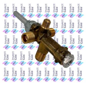 RV 3378 VALVULA DE SEGURIDAD CALEFACTOR ESKABE C/TIMER Y C/REMOTO VASTAGO PERILLA ENTRADA 1/4 VIROLA SALIDA 1/4 VIROLA PILOTO 1/8 PESTAÑA