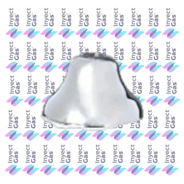 S 4138  CAMPANA PLÁSTICA CROMO TIPO PRIMERA MARCA  -
