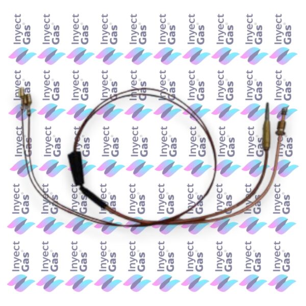 TC 1125 TERMOCUPLA BIFIDA EMEGE 450 MM 8X1 / 215 MM X 2 SOPORTE GRUESO 450 MM (CALEFACTOR)