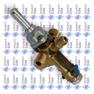 RV 3364 VALVULA DE SEGURIDAD CALEFACTOR EMEGE EURO TIRO BALANCEADO MOD ACTUAL VASTAGO VARILLA ENTRADA 1/4 PESTAÑA SALIDA 1/4 VIROLA PILOTO 1/8 PESTAÑA
