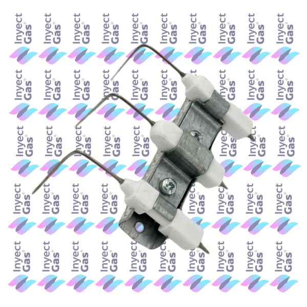 RV 6969 Electrodos - Bujias de Encendido para Calefon SEÑORIAL/ESCORIAL ZOCALO + 3 BUJIAS