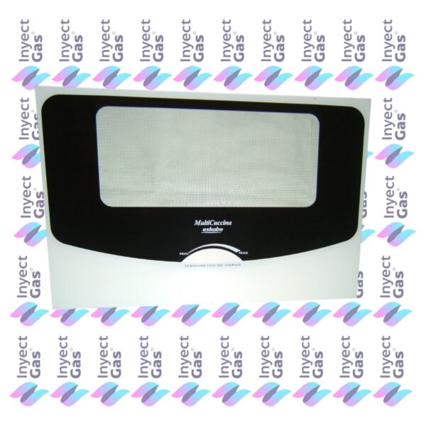 VID101 VIDRIO TEMPLADOS PARA HORNO X MARCA (ORIGINALES) ESKABE EXTERNO 55.3X37.5 MULTI CUCCINA A 3 BLANCO
