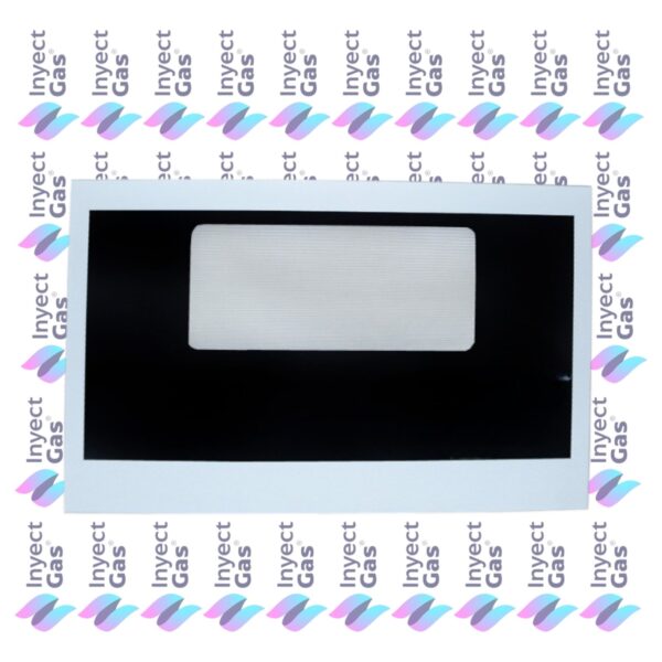 VID103 VIDRIO TEMPLADOS PARA HORNO X MARCA (ORIGINALES) ESKABE/ORO AZUL EXTERNO 51.7X35.7 NOVISSIMA BLANCO