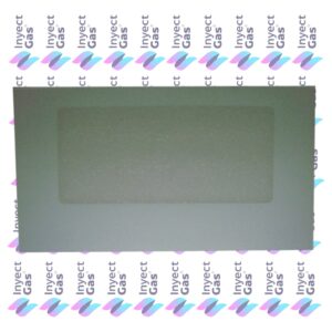 VID131 Vidrio Templados para Horno x Marca (ORIGINALES) LONGVIE EXTERNO 53.5X36.5 411/90 BLANCO