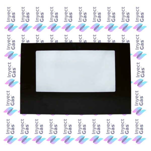 VID136 Vidrio Templados para Horno x Marca (ORIGINALES) LONGVIE EXTERNO 53.5X36.5 411/90 MARRON