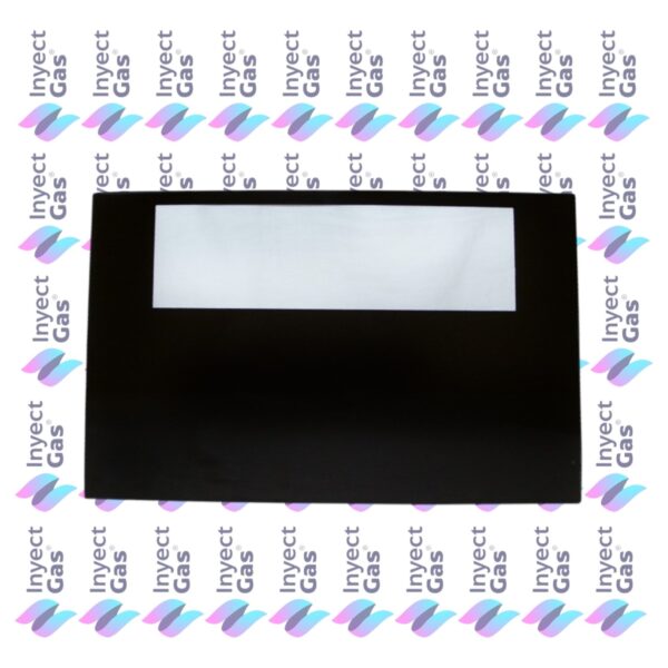 VID137 Vidrio Templados para Horno x Marca (ORIGINALES) LONGVIE EXTERNO 54X36 330 NEGRO