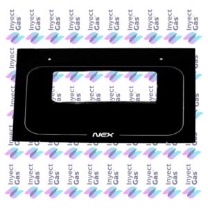 VID146 Vidrio Templados para Horno x Marca (ORIGINALES) MARTIRI EXTERNO 55.2X42CM  NEX NEGRO
