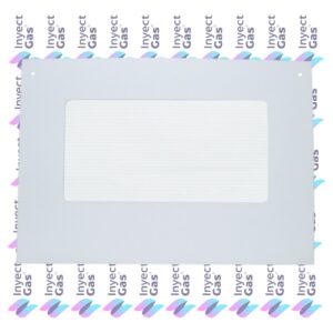 VID149 Vidrio Templados para Horno x Marca (ORIGINALES) MARTIRI EXTERNO 55.1X41.6CM  BLANCO