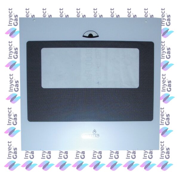 VID157 Vidrio Templados para Horno x Marca (ORIGINALES) ORBIS EXTERNO 49.2X47.8 GALA 98 C/AGUJERO BLANCO